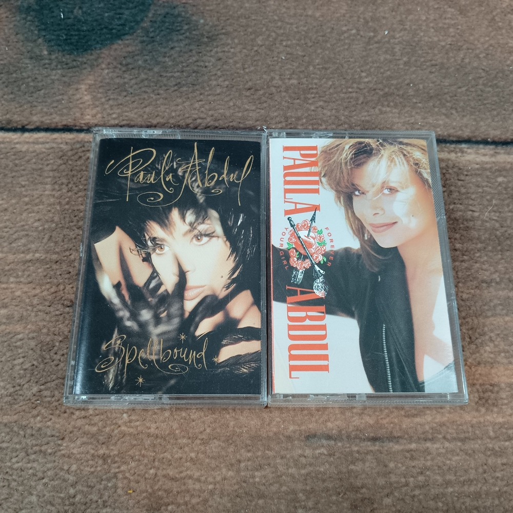 Paula Abdul Spellbound Forever Your Girl Cassette Tapes Lot 1988 1991